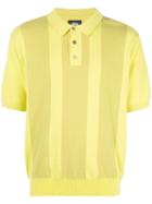 Stussy Miles Polo Shirt - Yellow