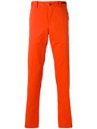 Pt01 - Slim-fit Trousers - Men - Cotton/spandex/elastane - 56, Yellow/orange, Cotton/spandex/elastane
