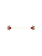 Dolce & Gabbana Rhinestone-embellished Lapel Pin - R0013 Red
