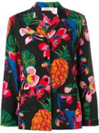Valentino Floral Print Pyjama Top, Women's, Size: Medium, Silk