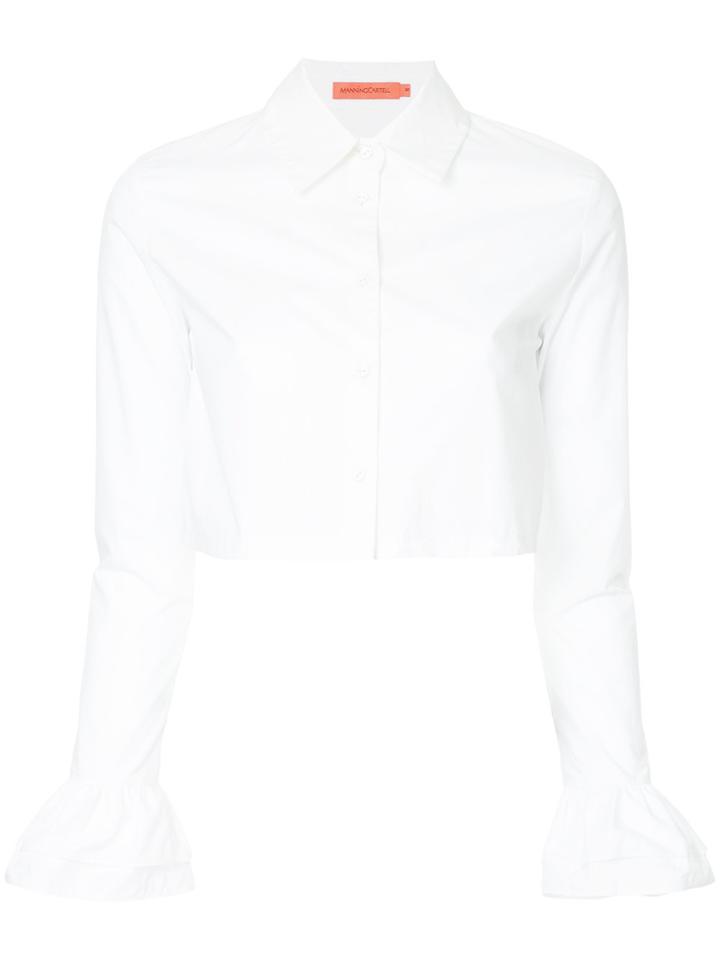 Manning Cartell Off The Cuff Cropped Shirt - White