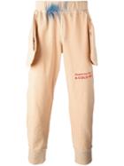 A-cold-wall* Logo Print Track Pants, Men's, Size: Large, Yellow/orange, Cotton
