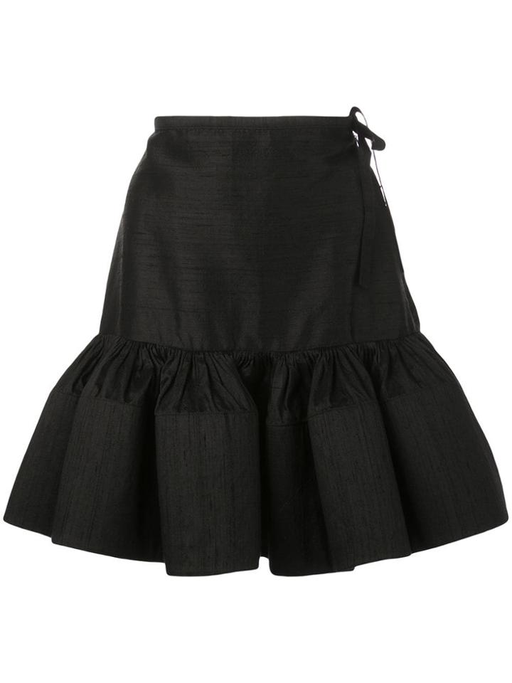 Marques'almeida Ruffle Skirt - Black