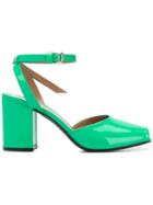Marni Chunky Heel Sandals - Green
