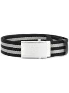 Prada Striped Belt - Black