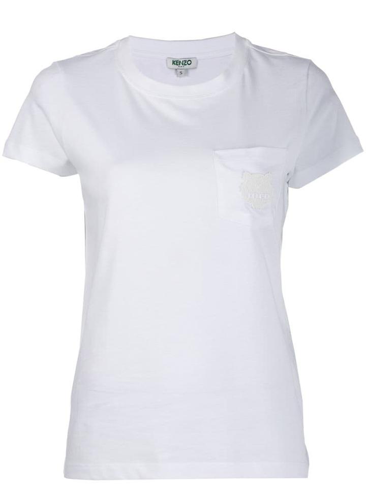 Kenzo Tiger Patch T-shirt - White