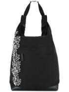 Marni - Embellished 'runway' Shoulder Bag - Women - Cotton/calf Leather/nylon/glass - One Size, Black, Cotton/calf Leather/nylon/glass
