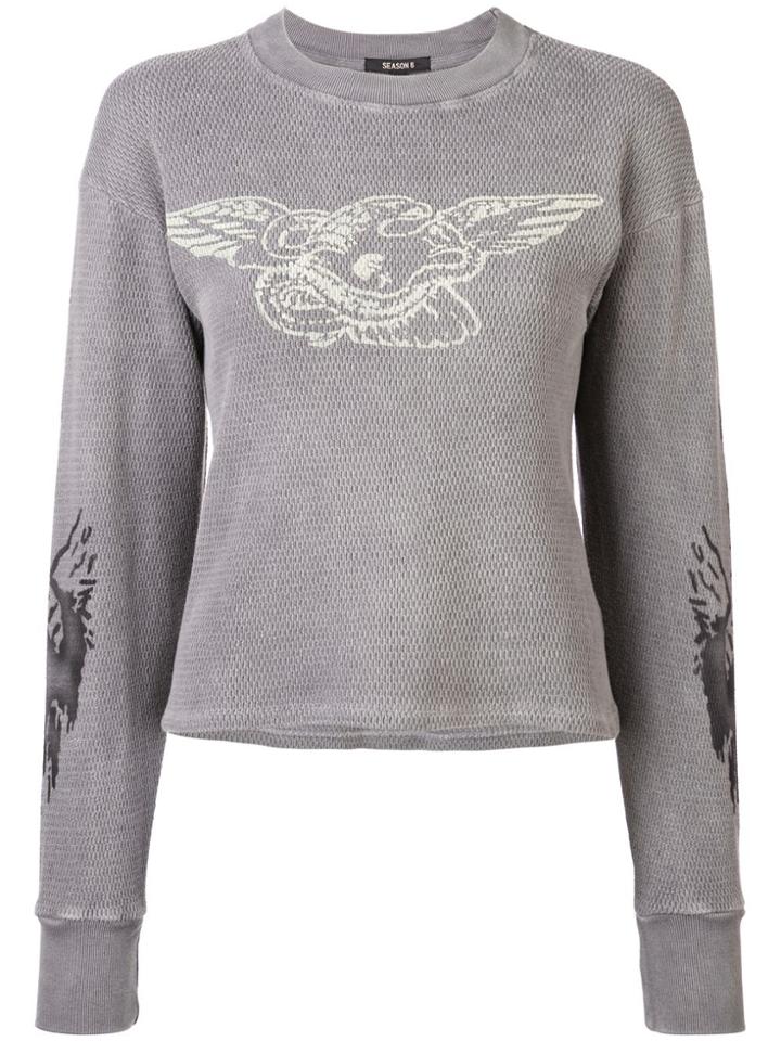 Yeezy Loose Fitted Sweatshirt - Grey