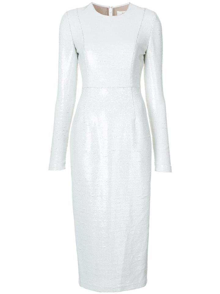 Dvf Diane Von Furstenberg Fitted Dress - White