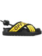 Off-white Logo Strapped Sandals