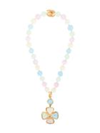 Chanel Vintage Floral Pendant Necklace - Multicolour