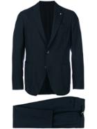 Lardini Slim-fit Tailored Suit - Blue