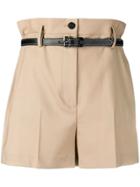 3.1 Phillip Lim Belted Tailored Short - Neutrals