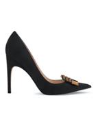 Sergio Rossi Embellished Pointed Pumps - Black