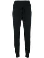 Lost & Found Rooms - Lace-up Track Pants - Women - Cotton - Xs, Black, Cotton