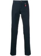 Manuel Ritz Slim-fit Chino Trousers - Blue