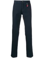 Manuel Ritz Slim-fit Chino Trousers - Blue