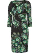 Etro Floral Print Fitted Dress