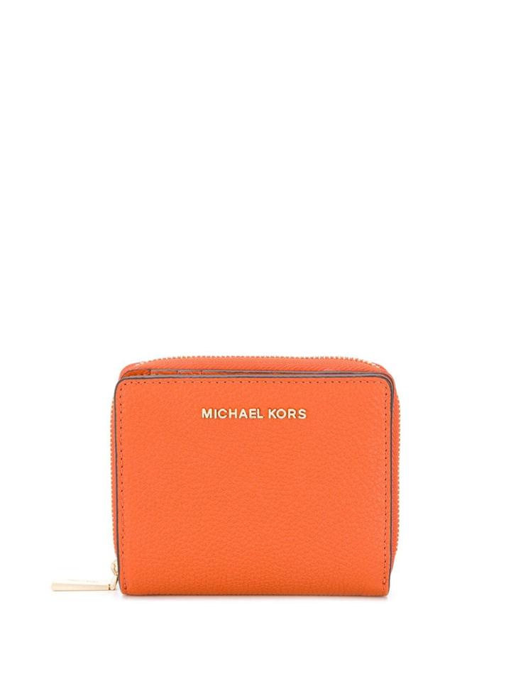 Michael Michael Kors Jet Set Small Wallet - Orange