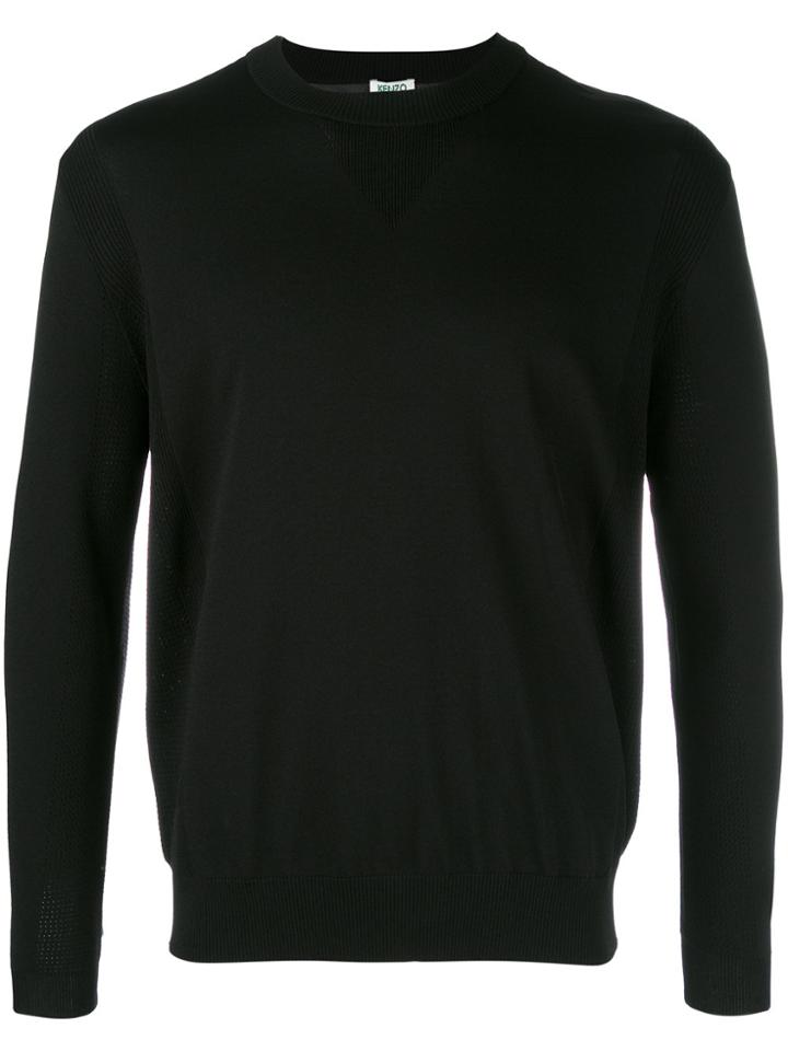 Kenzo Plain Sweatshirt - Black