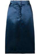 Calvin Klein 205w39nyc Classic Pencil Skirt - Blue