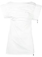 Maticevski - Wide-sleeve Blouse - Women - Cotton/nylon/spandex/elastane - 10, Nude/neutrals, Cotton/nylon/spandex/elastane