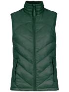 Track & Field Quilted Vest - Green