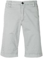 Peuterey Knee Length Chino Shorts - Grey