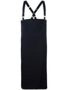Y's By Yohji Yamamoto Vintage 'y's' Braces Skirt - Blue