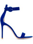 Gianvito Rossi Stiletto Sandals - Blue