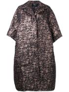 Paule Ka Oversized Coat, Women's, Size: 42, Black, Polyamide/polyester