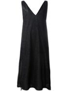 Mm6 Maison Margiela Glitter Dress, Women's, Size: Medium, Black, Viscose/polyamide/polyester