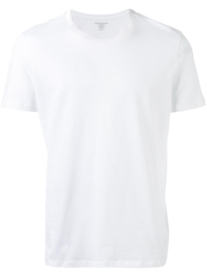 Majestic Filatures Plain T-shirt, Men's, Size: Xxl, White, Cotton