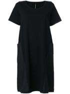 Pierantoniogaspari Short-sleeve Flared Dress - Black