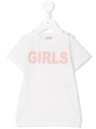 Douuod Kids - Girls Print T-shirt - Kids - Cotton/polyester - 9 Mth, White