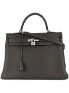 Hermès Vintage Kelly 35 Way Hand Bag - Grey
