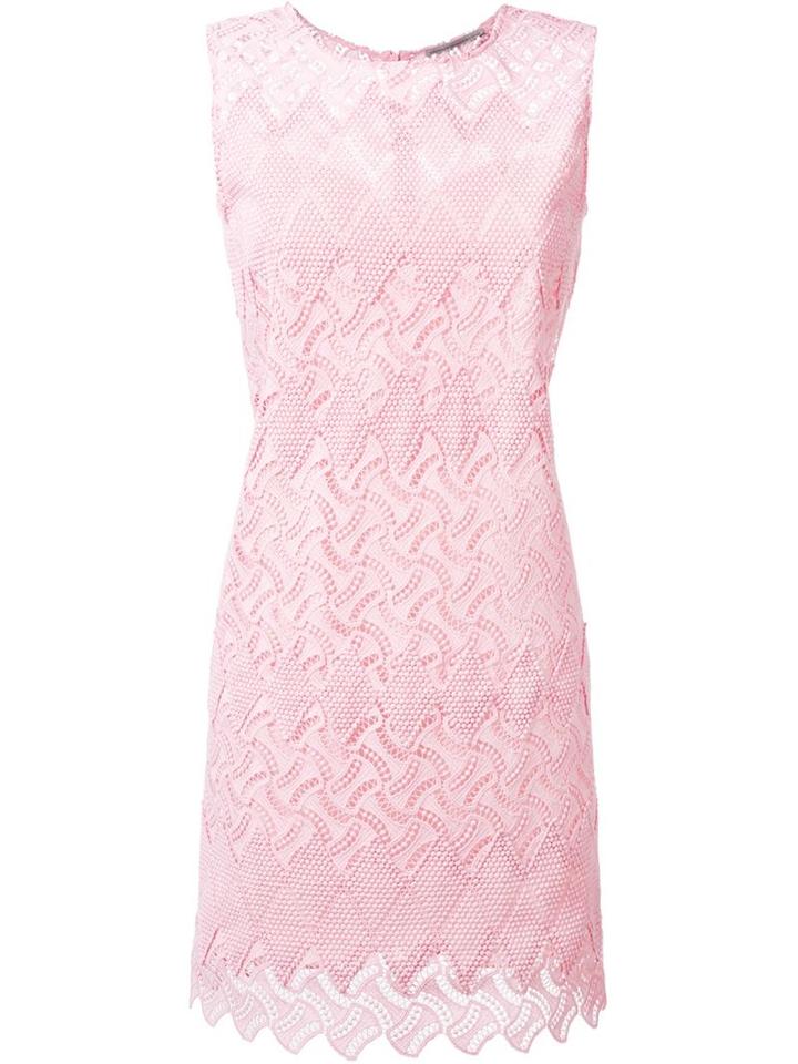 Ermanno Scervino Embroidered Sleeveless Dress
