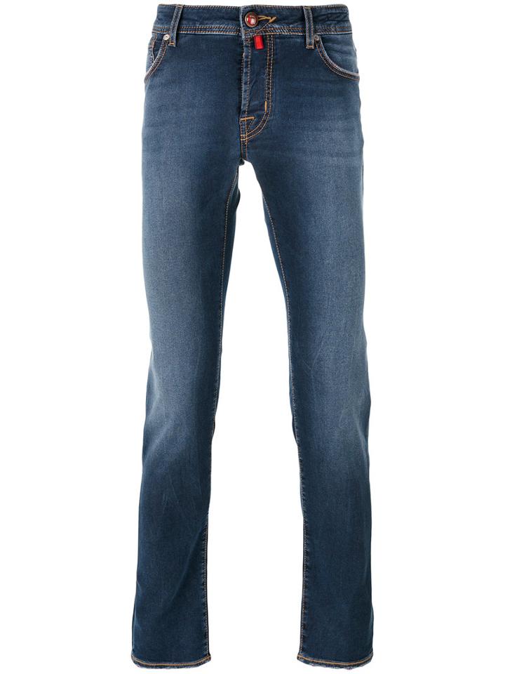Jacob Cohen - Slim-fit Jeans - Men - Cotton/polyester/spandex/elastane - 30, Blue, Cotton/polyester/spandex/elastane