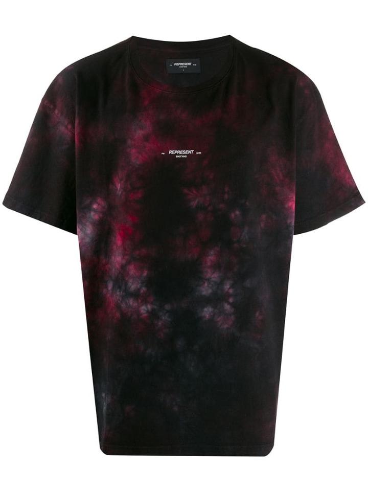 Represent Marble Dye Jumper - Black