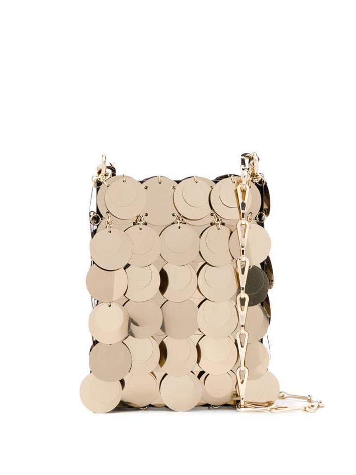 Paco Rabanne Sparkle Mini 1969 Bag - Gold