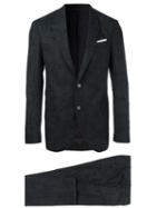 Neil Barrett Two Piece Suit, Men's, Size: 50, Blue, Virgin Wool/spandex/elastane/polyester/cotton