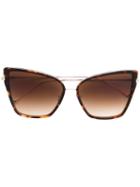 Dita Eyewear 'sunbird' Sunglasses, Women's, Brown, Acetate/metal (other)