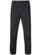 Outerknown - Cropped Check Trousers - Men - Cotton - 36, Grey, Cotton