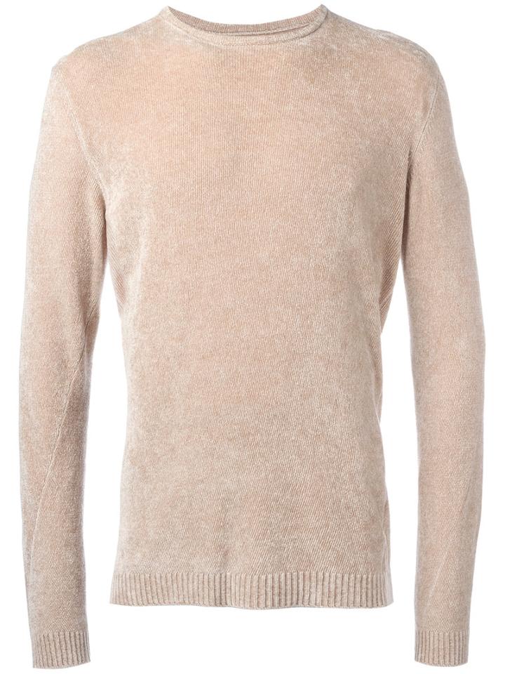 Laneus - Glittery Jumper - Men - Polyamide/viscose - 50, Nude/neutrals, Polyamide/viscose