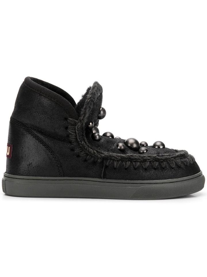 Mou Eskimo Slip-on Boots - Black
