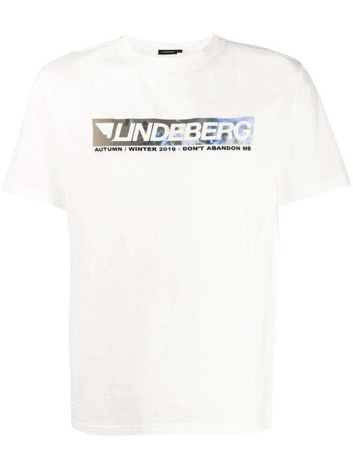 J.lindeberg Jordan Logo Print T-shirt - White