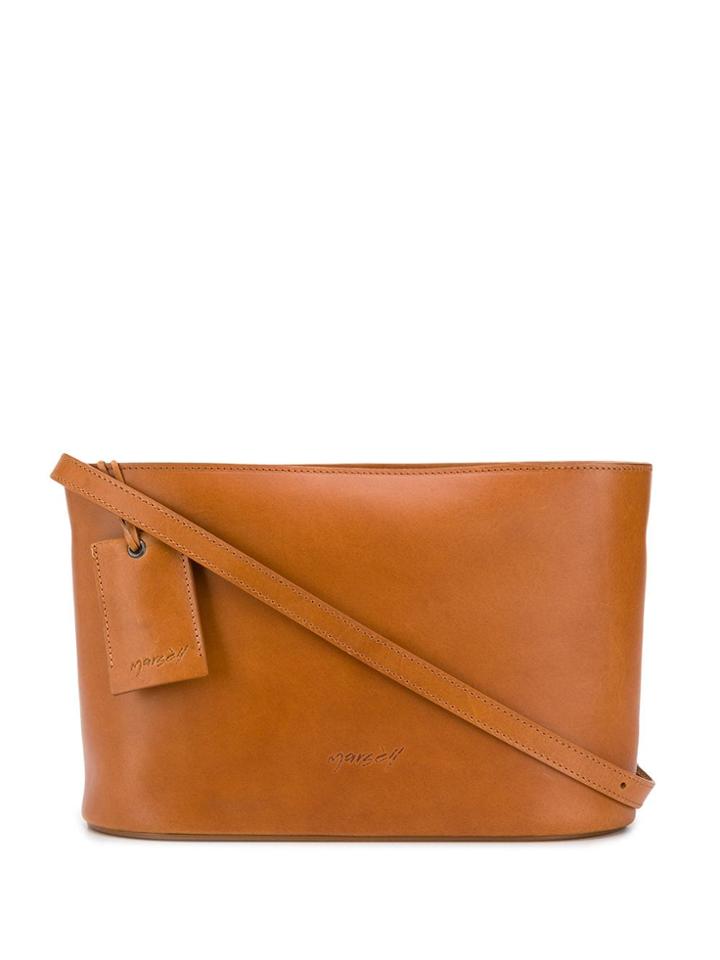 Marsèll Logo Shoulder Bag - Brown
