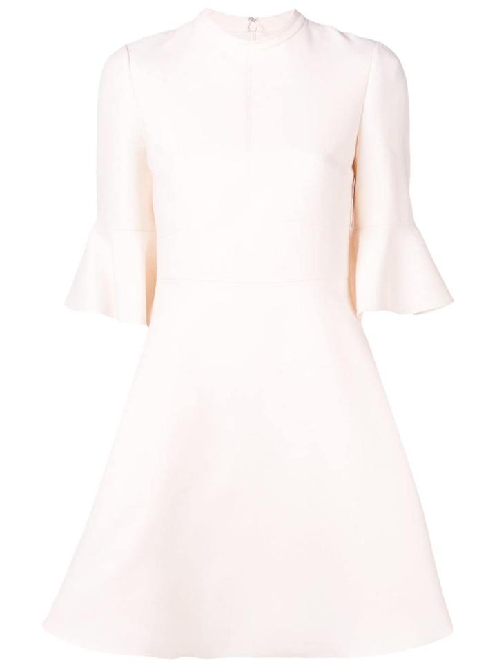 Valentino Flared Mini Dress - White
