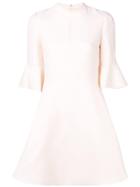 Valentino Flared Mini Dress - White