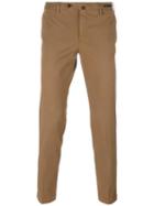 Pt01 - Classic Chinos - Men - Cotton/spandex/elastane - 54, Brown, Cotton/spandex/elastane